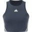 adidas Future Icons 3-Stripes Tank Top Womens Preloved Ink