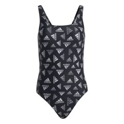 adidas AOP Sportswear Swimsuit Black/White