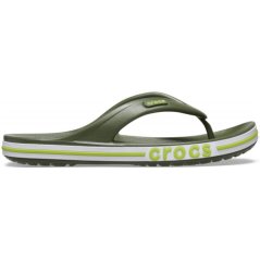 Crocs Women's Bayaband Flip Flops Army Green