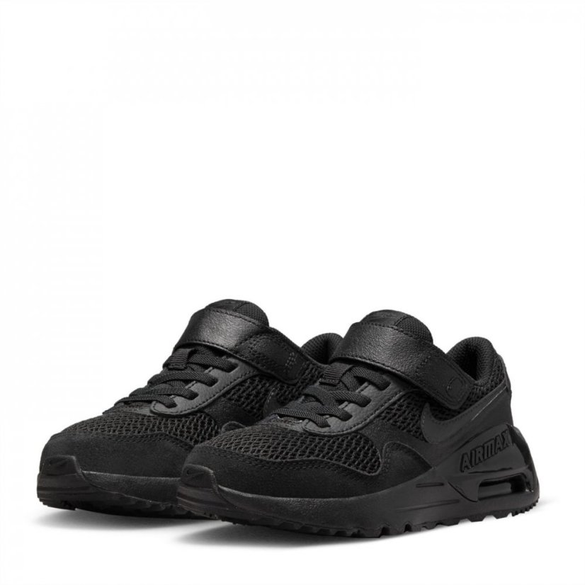 Nike Air Max SYSTM Little Kids' Shoes Black/Grey