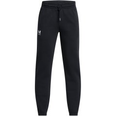 Under Armour Kids' Tape Closed Hem Fleece Jogger Black