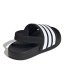 adidas Adilette Estrap Slides Infants Black/White