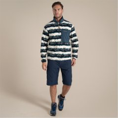 Craghoppers Kiwi Long Water-Repellent Shorts Steel Blue