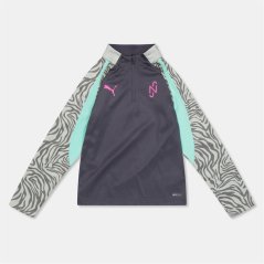 Puma Kids' NJR Creative Drill Top Grey/Mint