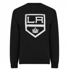 NHL Logo Crew Sweatshirt Mens LA Kings