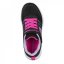 Skechers Microspec Runners Child Girls Black/Pink