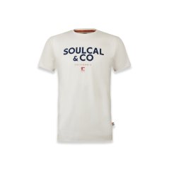 SoulCal Marl T-shirt Off White Marl