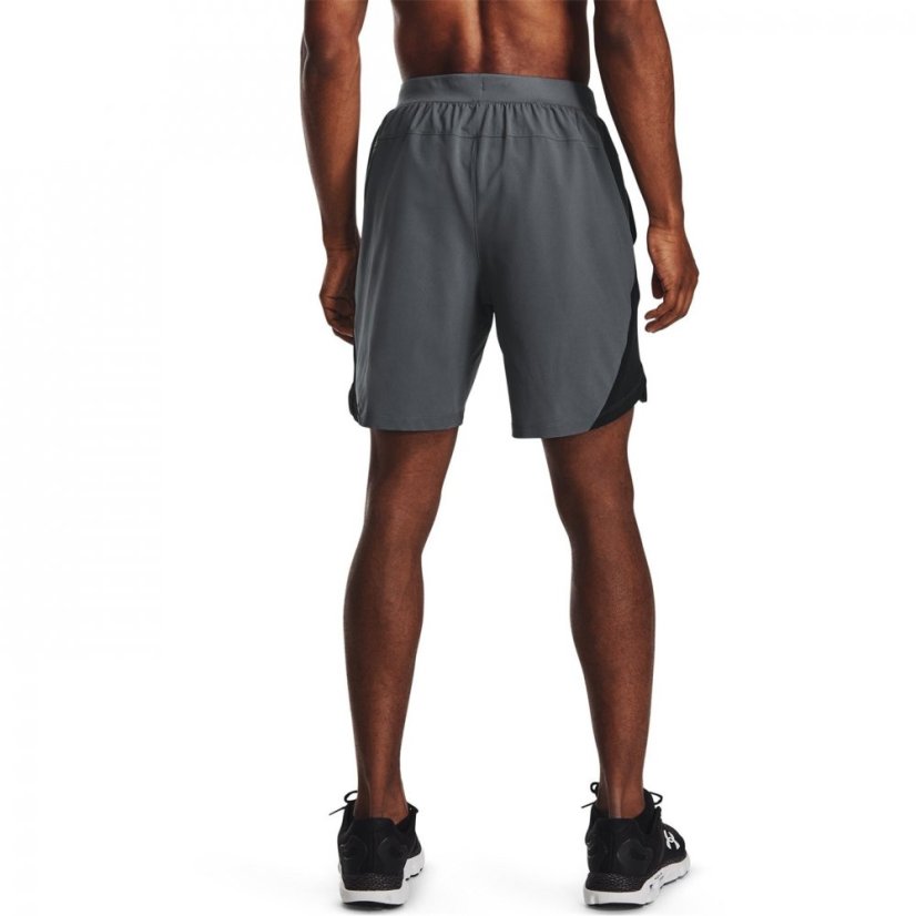 Under Armour UA Launch Mens 7in Shorts Pitch Grey