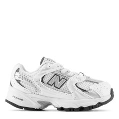 NEW BALANCE Infants 530 Trainers White/Nvy