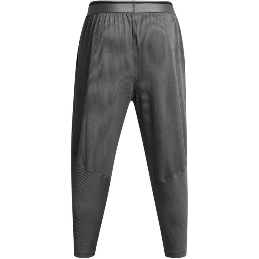 Under Armour Men's Ribbed Open Hem Fleece Joggers Grey