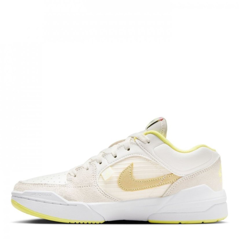 Air Jordan Stadium 90 Big Kids' Shoes White/Yellow