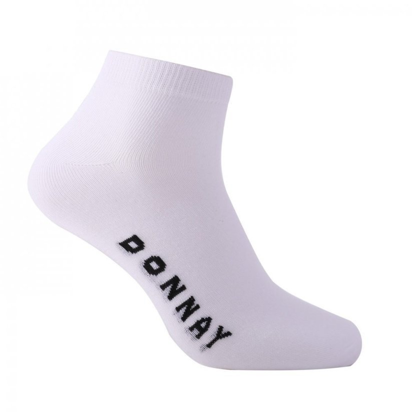 Donnay 10 pack trainer socks plus size mens White