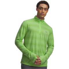 Under Armour UA Velociti Mens ¼ Zip Lumos Lime/Refl