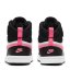 Nike Court Borough Mid 2 Little Kids' Shoes Black/Pink/Wht