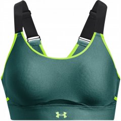 Under Armour Armour Ua Infinity Crossover High Impact Sports Bra Womens Green