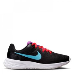 Nike Revolution 6 dámské běžecké boty Black/Blue/Red