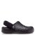Crocs Baya Lined Fuzz-Strap Clogs Womens Black