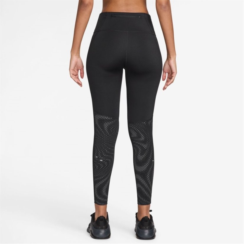 Nike Women's Performance Running Tights Black/Silver