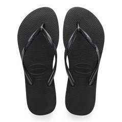 Havaianas Hav. Slim Black 41/42 Flip Flops Womens Black