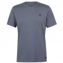Firetrap Trek T Shirt Dusty Blue