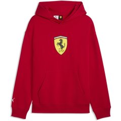 Puma Puma Scuderia Ferrari Shield Hoodie Men Rosso Corsa