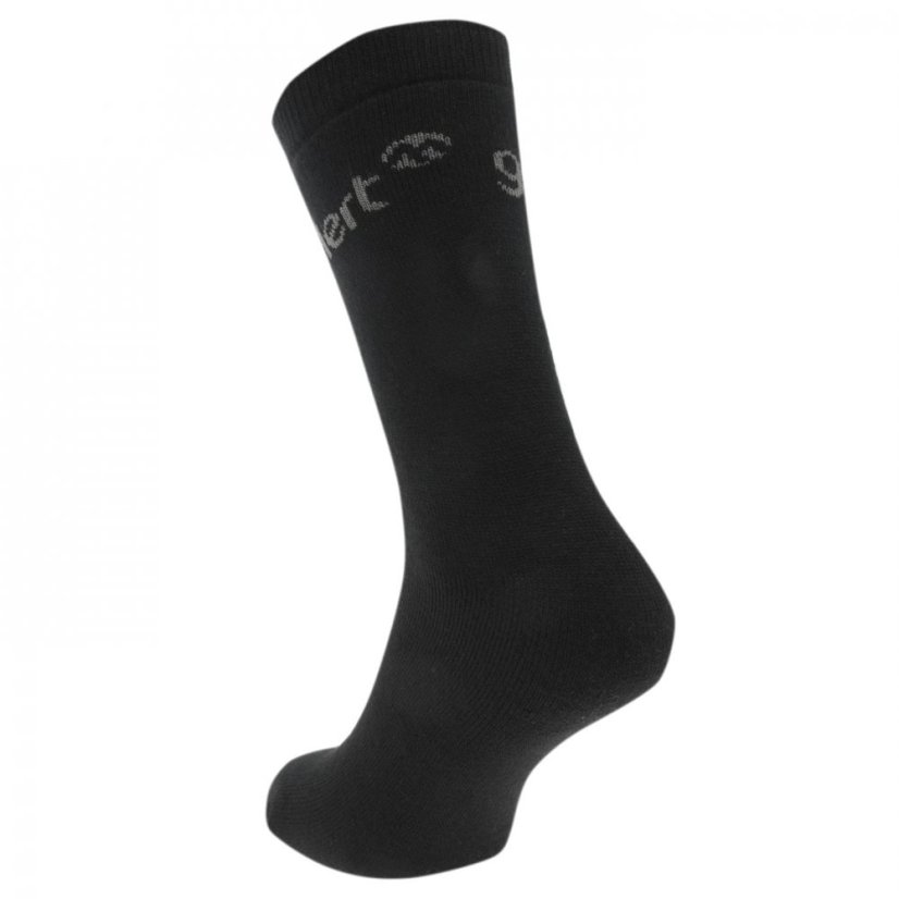 Gelert 3 Pk Thermal Socks Mens Black