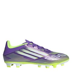 adidas F50 Club Adults Firm Ground Football Boots Purple/White