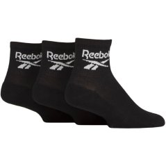Reebok Core Ankle Quarter Socks Black