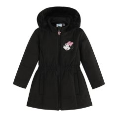 Character Kids Disney Hooded Long Sleeve Winter Parka Minnie Mouse
