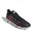 adidas Kakari Elite Soft Ground Rugby Boots Blk/Slv/Red