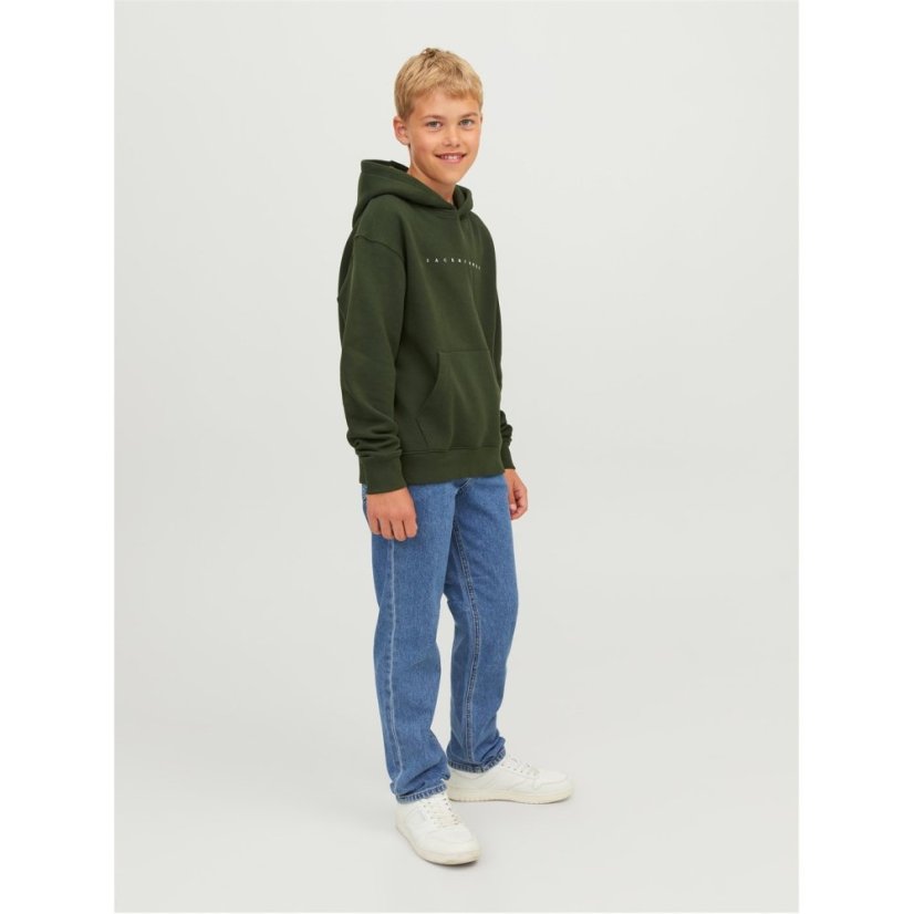 Jack and Jones Kids' Clark Straight Leg Jeans Blue Denim