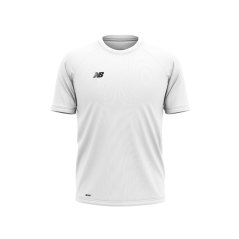 New Balance Unisex Kids' Short-Sleeve Performance T-Shirt White