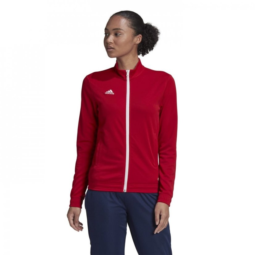 adidas ENT22 Track Jacket Womens Power Red