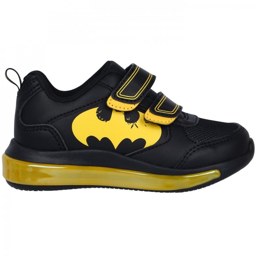 Character Lights Infant Boys Trainers Batman