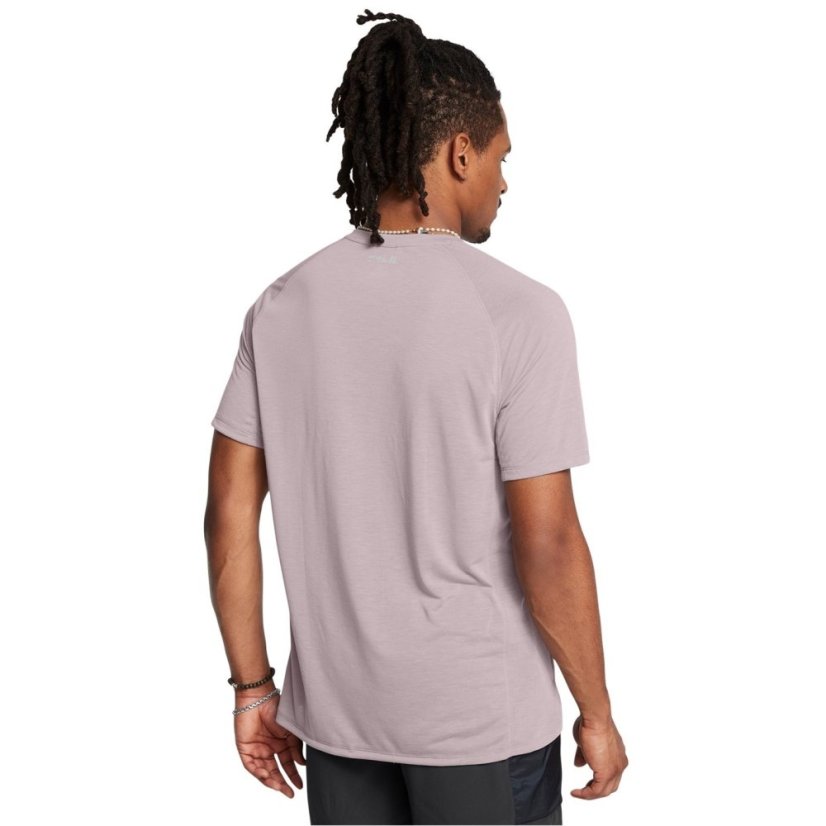Under Armour Men's Short-Sleeve Performance Running Top TETRA GRAY / AN