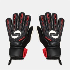 Sondico AeroSpine Goalkeeper Gloves Juniors Black/Red