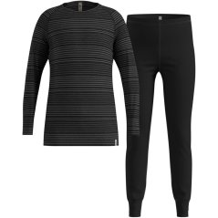 Odlo Warm Set Juniors Black/Grey