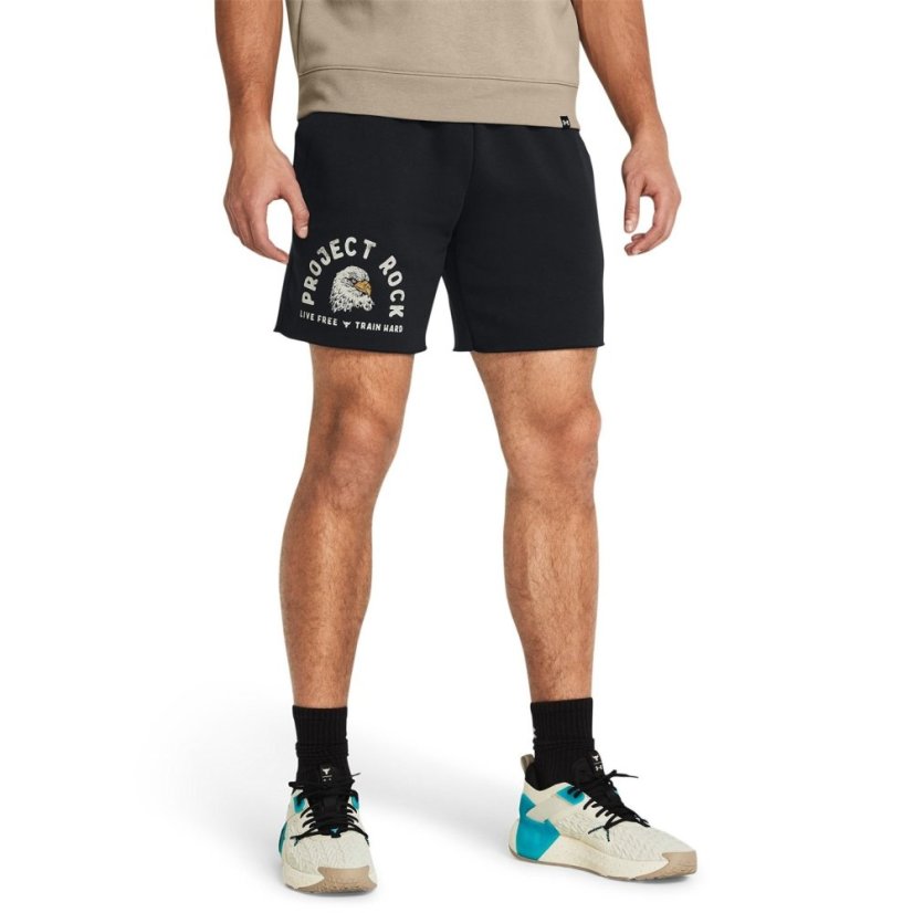 Under Armour Men's Icon Fleece Jogger Shorts Black