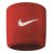 Nike Swoosh Wristband 2 Pack Red/White