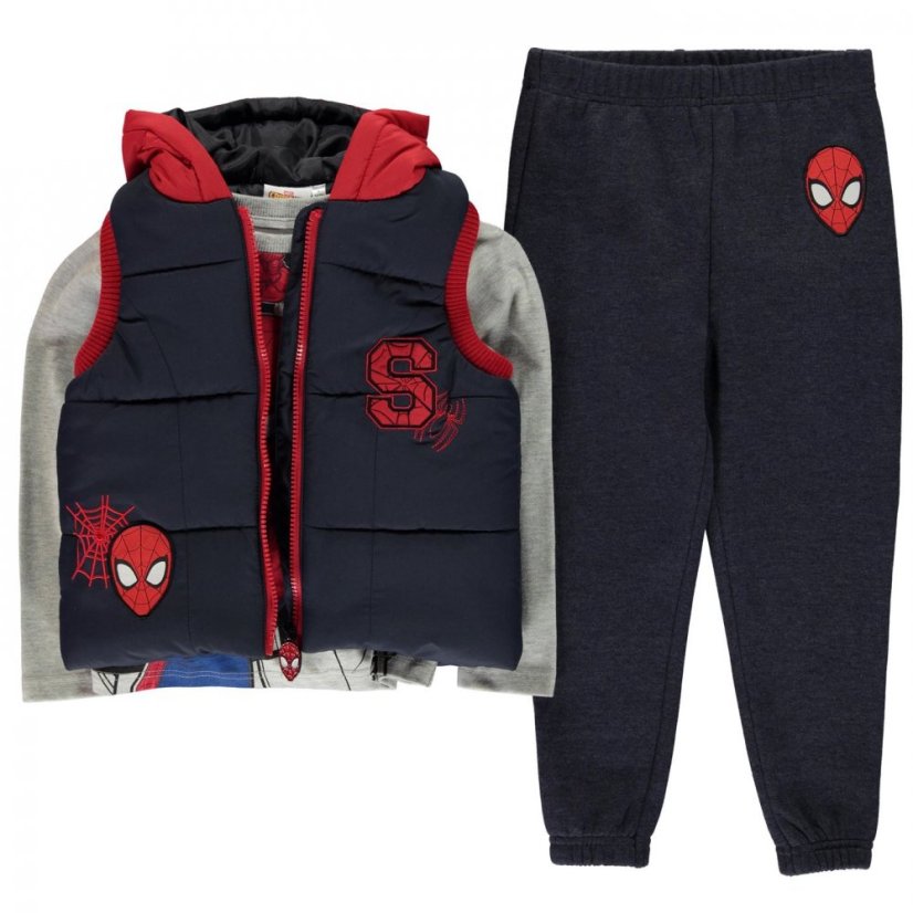 Character Gilet Set Spiderman - Velikost: 7-8 let