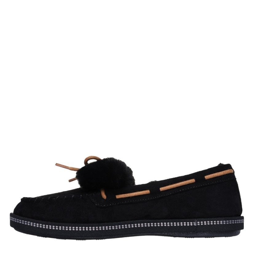 Skechers Women's Cozy CampF Full Fit Slipper Black