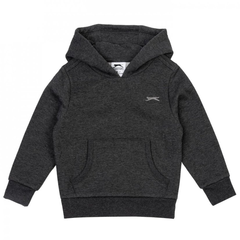 Slazenger 2 Pack OTH Fleece Hoody Infant Boys Charcoal/Grey