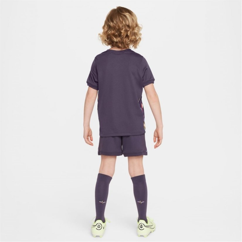 Nike England Away Minikit 2024 Infants Purple