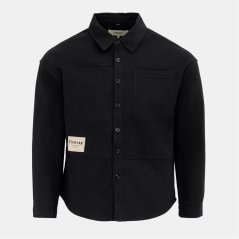 Firetrap Heavy Shirt Mens Black