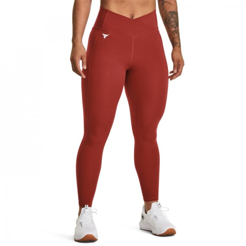 Under Armour Women's Project Rock Performance Gym Legging Red