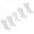 Slazenger Trainer Socks 5 Pack Ladies White