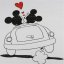 Disney Character T-Shirt Mickey/Minnie