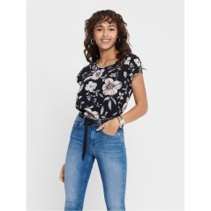 Only Vic AOP Top Womens Night Sky