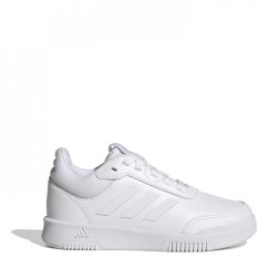 adidas Tensaur 3 Junior Boys Trainers White/White