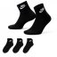 Nike Everyday Essential Ankle Socks (3 Pairs) Black/White
